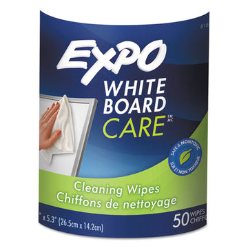 EXPO® Dry-erase Board-cleaning Wet Wipes, 6 X 9, 50-container freeshipping - TVN Wholesale